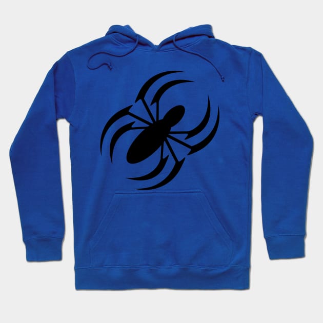 Slanted Spider Hoodie by psychoandy